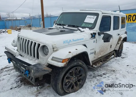 2023 Jeep Wrangler 4Xe Sahara 4X4 from USA, damaged, VIN 1C4JJXP61PW525418
